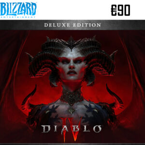 Diablo IV Deluxe Edition Blizzard €90 EU Battle.net Gift Card