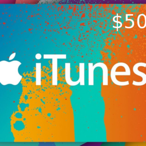 iTunes $50 US Card