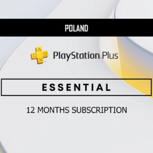 PlayStation Plus Essential 12 Months Subscription PL