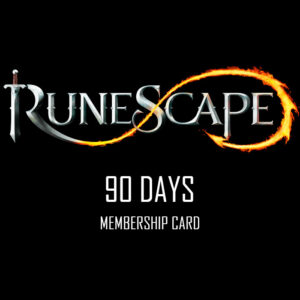 RuneScape 90-Day Prepaid Time Game Card