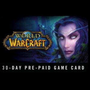 World of Warcraft 30 DAYS Pre-Paid Time Card US
