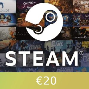 Steam Gift Card €20 EU Activation Code