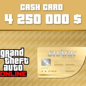 Grand Theft Auto Online - $4,250,000 The Whale Shark Cash Card PC Activation Code EU