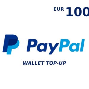 PayPal Wallet 100 EUR Top Up