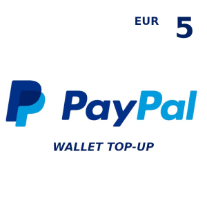 PayPal Wallet 5 EUR Top Up