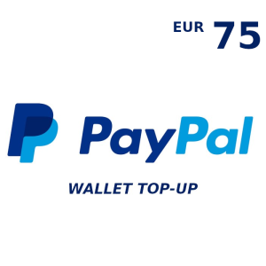 PayPal Wallet 75 EUR Top Up