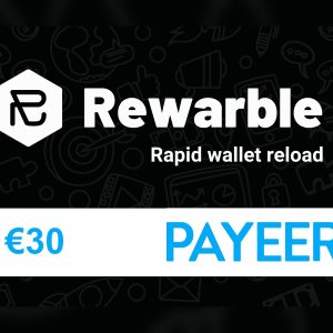 Rewarble Payeer €30 Gift Card EU