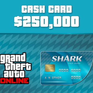 Grand Theft Auto Online - $250,000 Tiger Shark Cash Card EU PC Activation Code