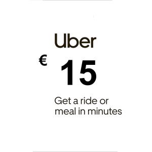 Uber €15 EU Gift Card