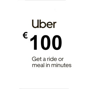 Uber €100 EU Gift Card