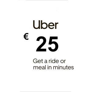 Uber €25 EU Gift Card