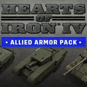 Hearts of Iron IV - Allied Armor Pack DLC EU Steam CD Key