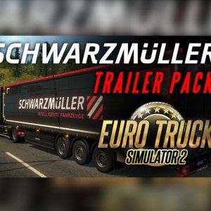 Euro Truck Simulator 2 - Schwarzmüller Trailer Pack DLC EU Steam CD Key