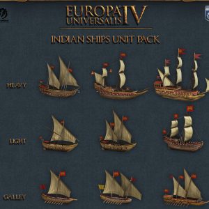 Europa Universalis IV - Indian Ships Unit Pack DLC EU Steam CD Key
